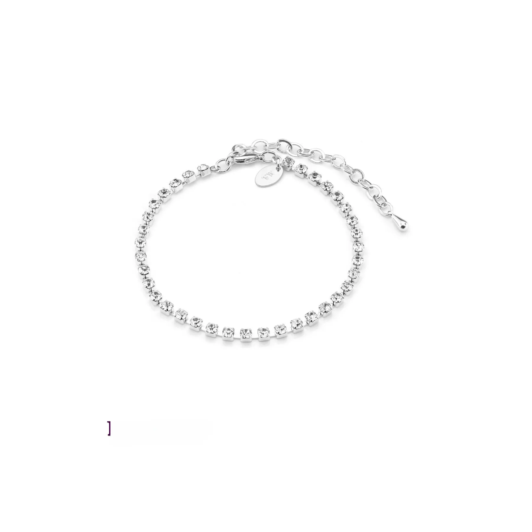 Bracelet Multi Clear Stones