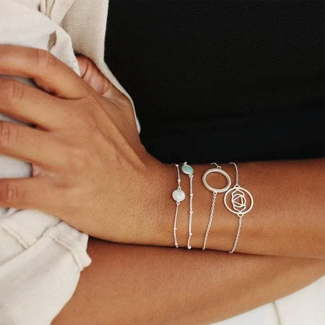 Brow Chakra Chain - Silver Bracelet CHKBR1013
