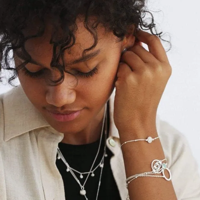 Brow Chakra Chain - Silver Bracelet CHKBR1013