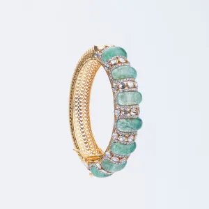 Classic Polki Gemstone Bangle
