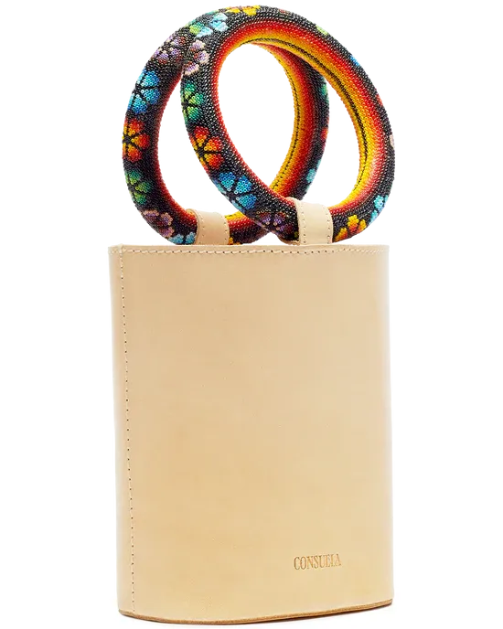 Consuela Diego Natural Bangle Clutch