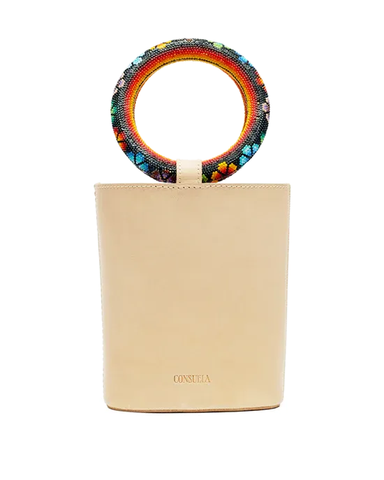 Consuela Diego Natural Bangle Clutch