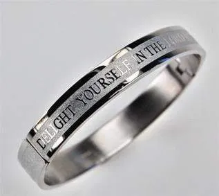 Delight Yourself In The Lord Bangle Bracelet