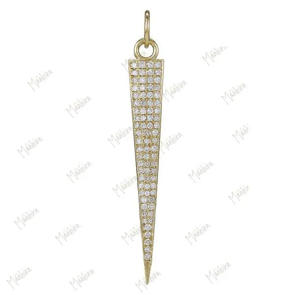 Diamond Spike Charm 47mm long