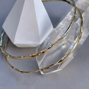 Fairmined 14k Gold Show the Love Bangle