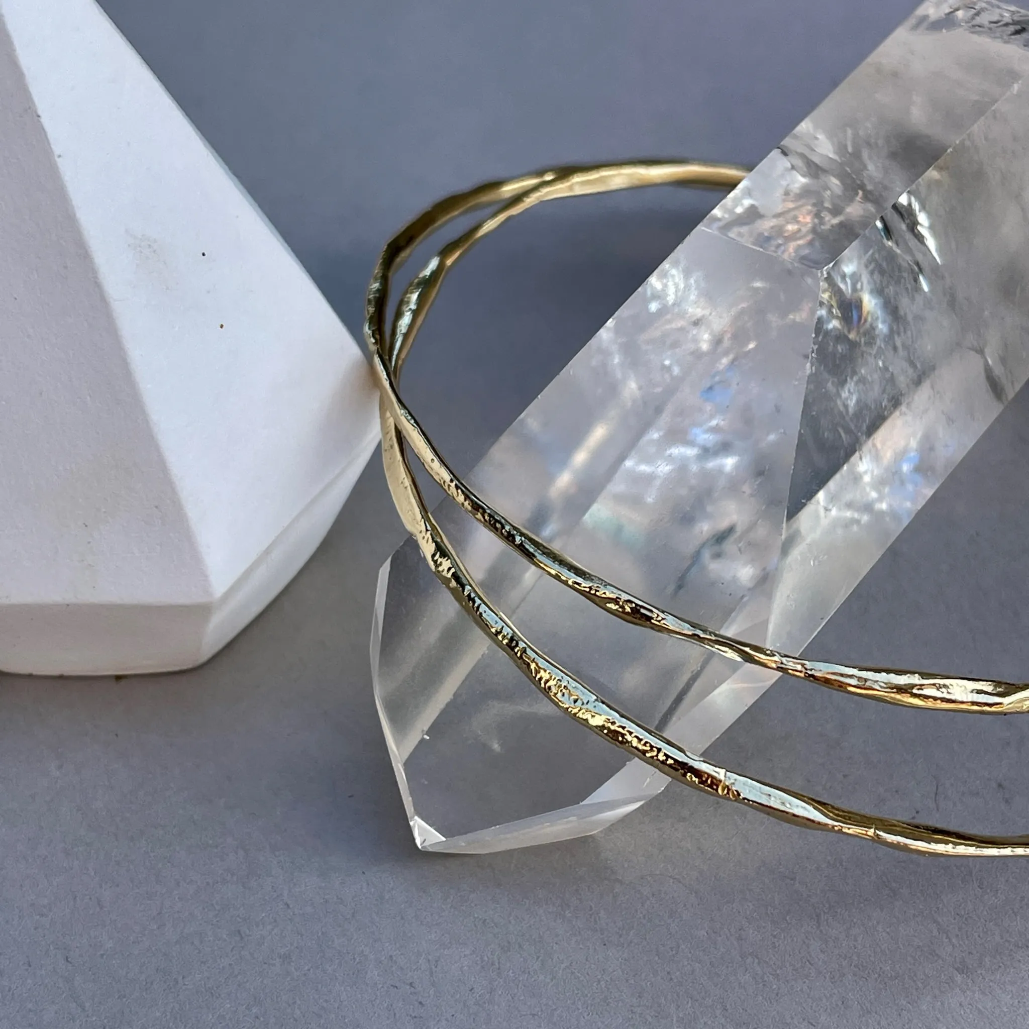 Fairmined 14k Gold Show the Love Bangle