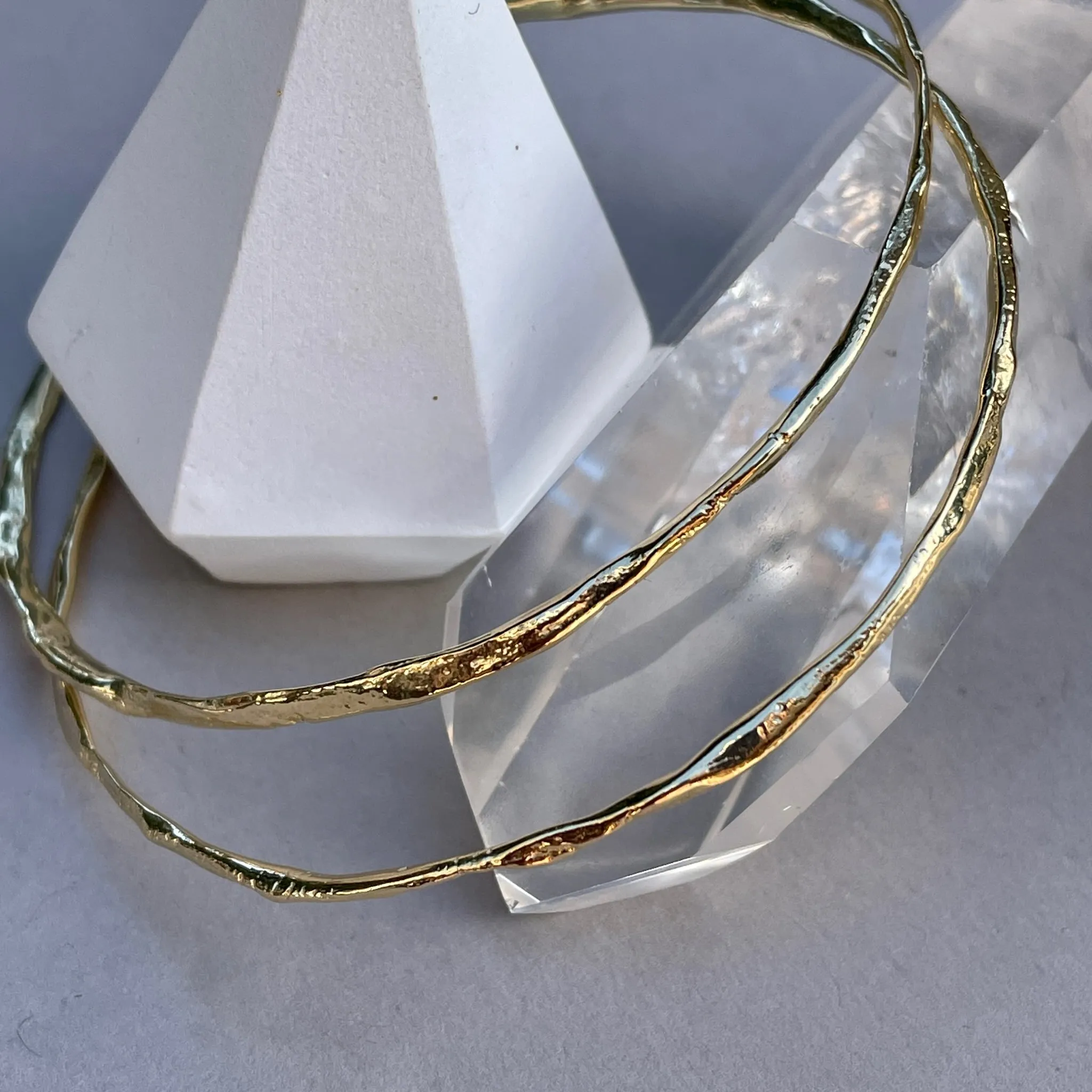 Fairmined 14k Gold Show the Love Bangle