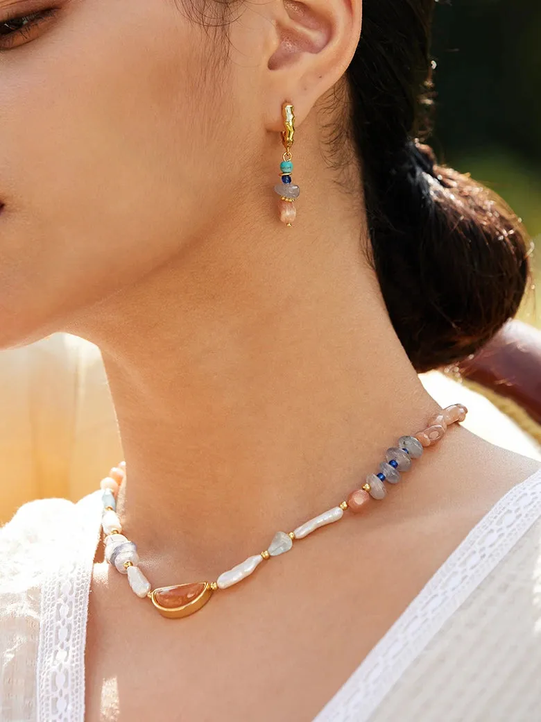 Freedom Gemstone Earrings