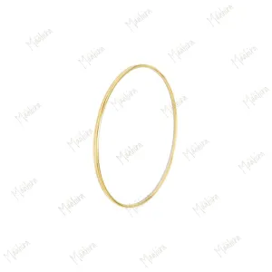 Gold Tube Bangle For Her 2.20mm