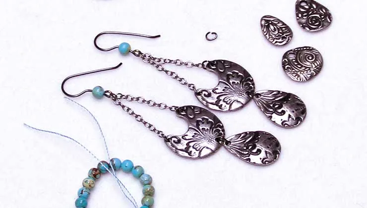 How to Make the TierraCast Vida Mas Dulce Earrings