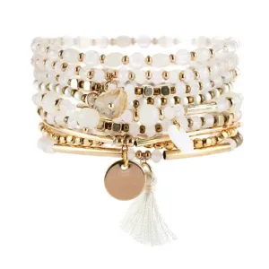 Mixed & Matched Beaded Bracelet