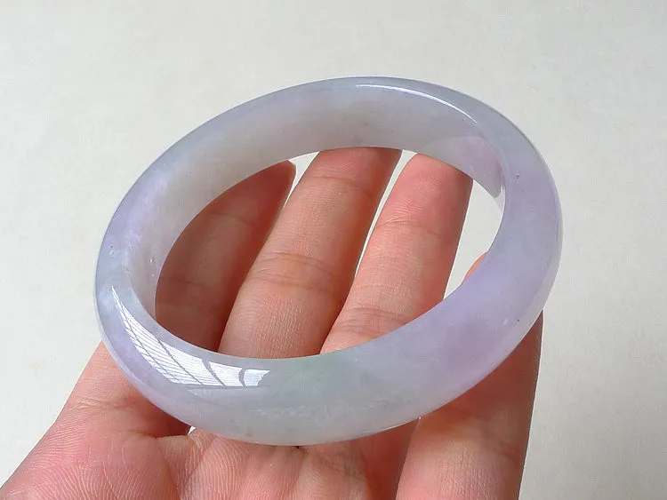 Natural Jade Bangle Jadeite Bangle Internal Diameter 56.5mm BER230