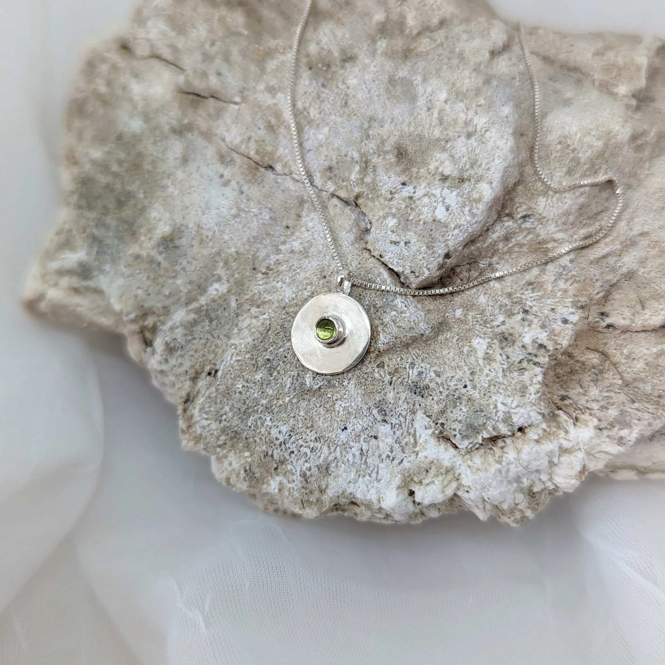Petite Peridot Necklace