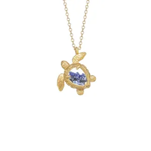 Sea Turtle Shaker Necklace
