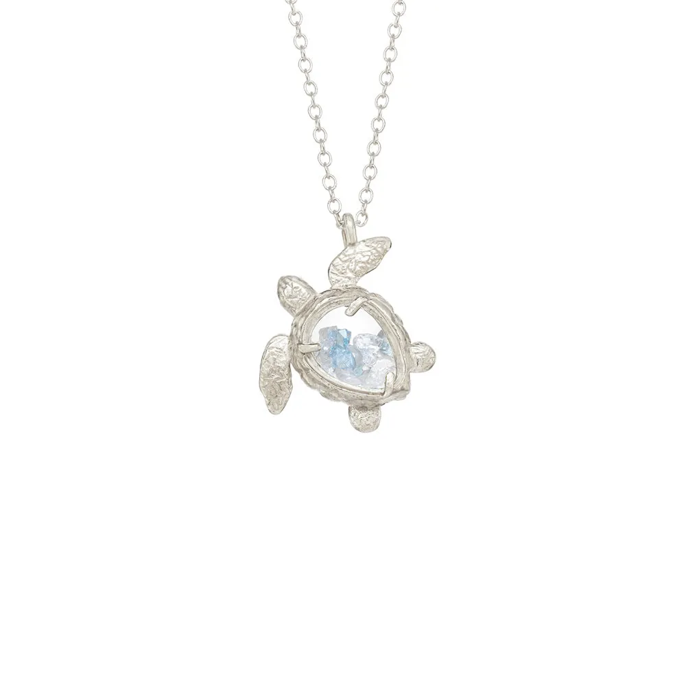 Sea Turtle Shaker Necklace