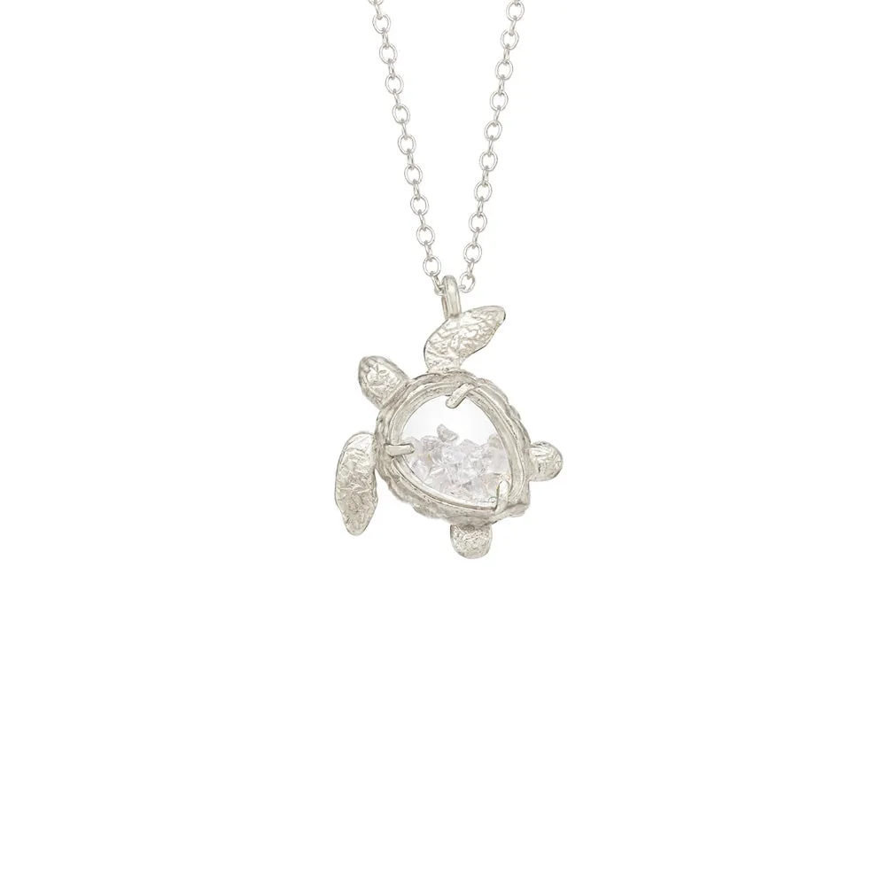 Sea Turtle Shaker Necklace
