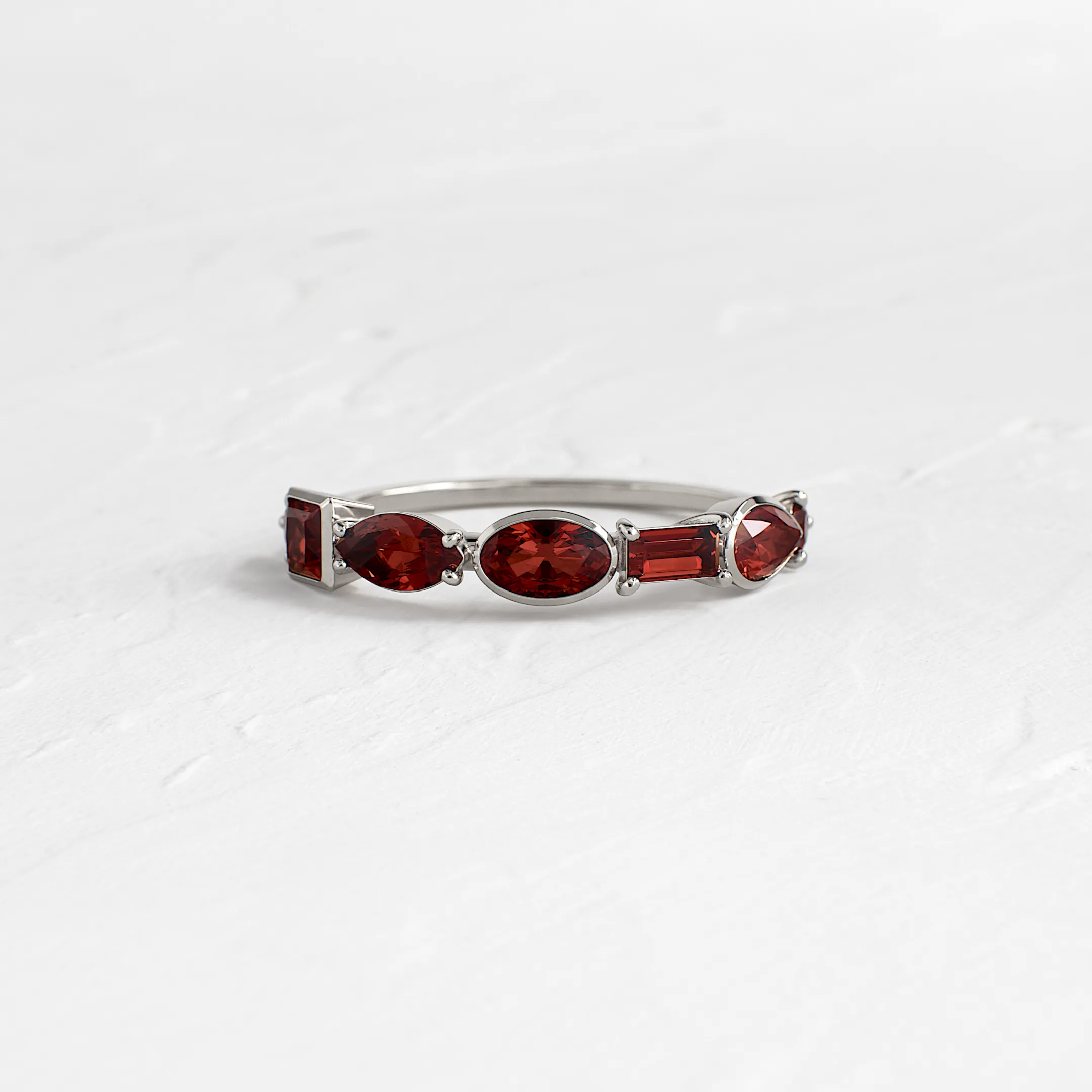 Shape Shifter Band in Garnet