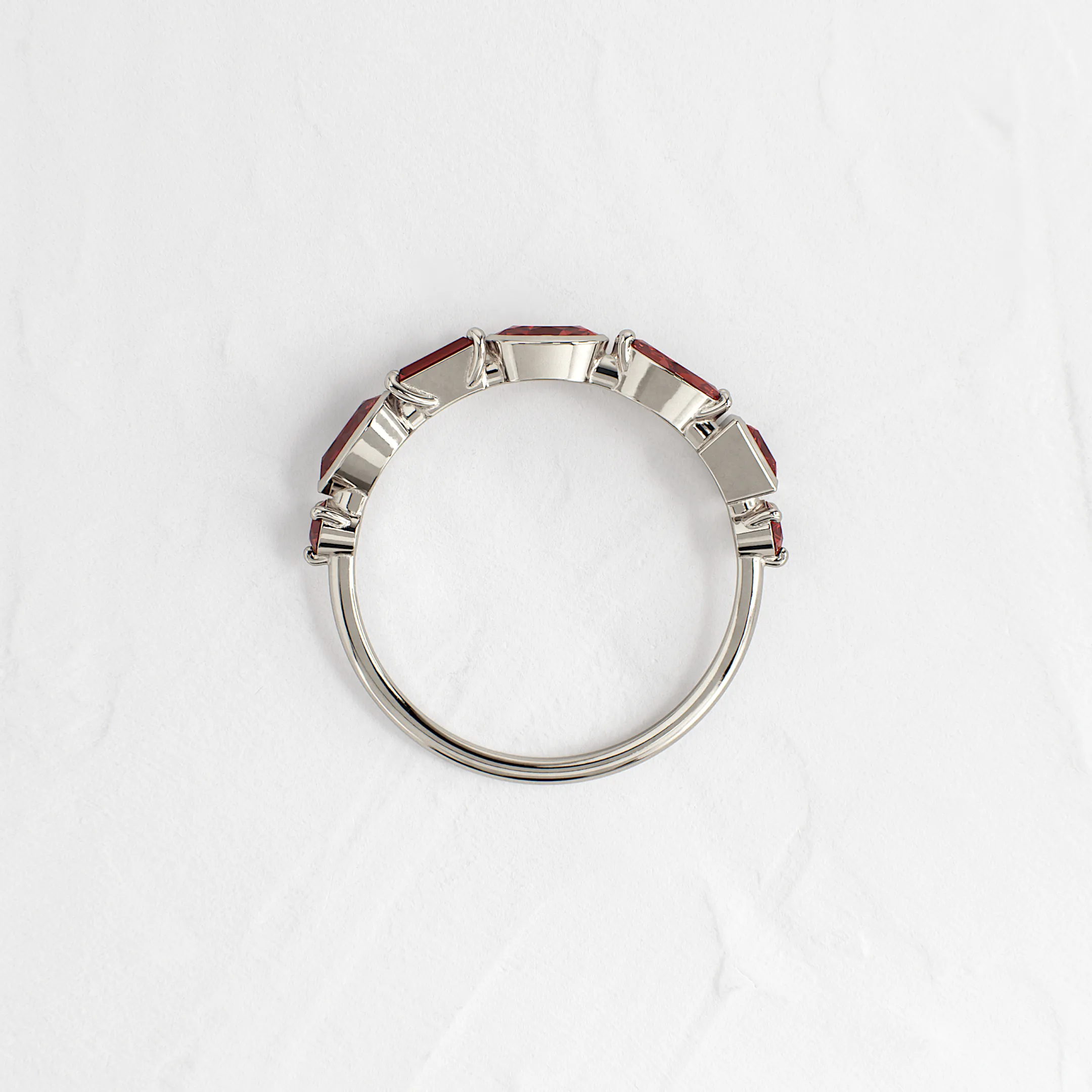 Shape Shifter Band in Garnet