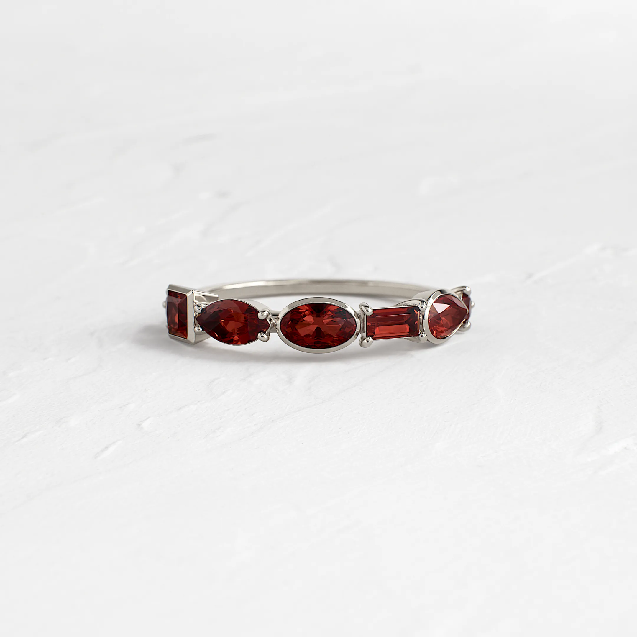 Shape Shifter Band in Garnet