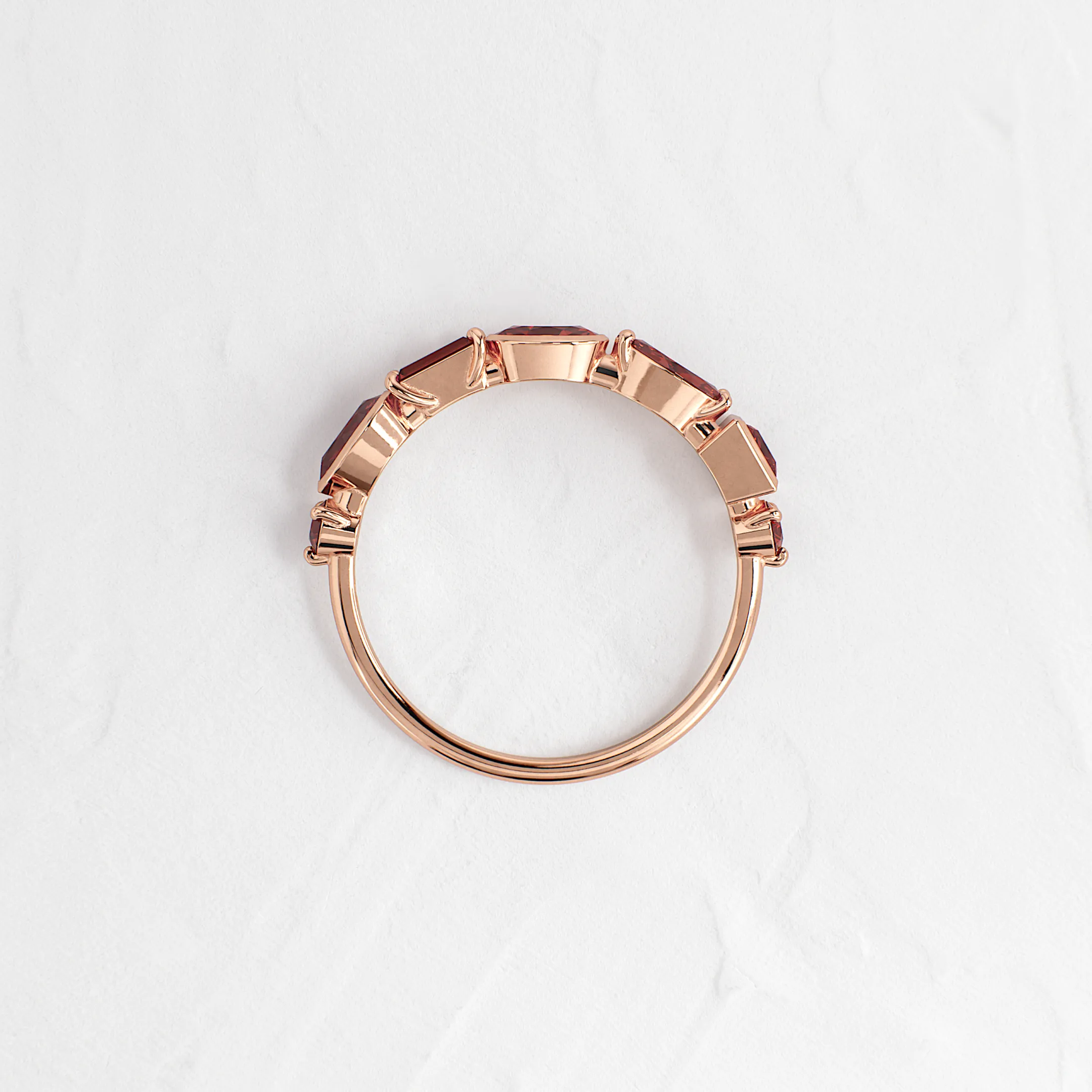 Shape Shifter Band in Garnet