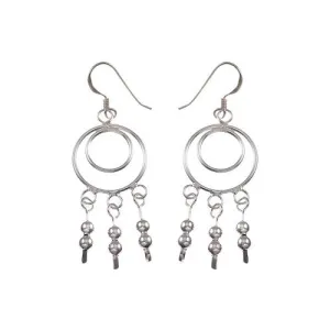 Silver Chandelier Earrings