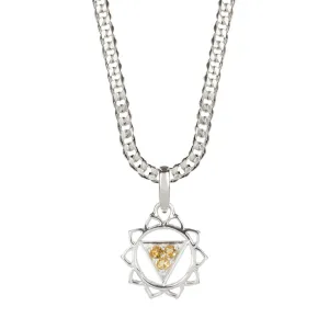 Solar Plexus Chakra Men's Necklace