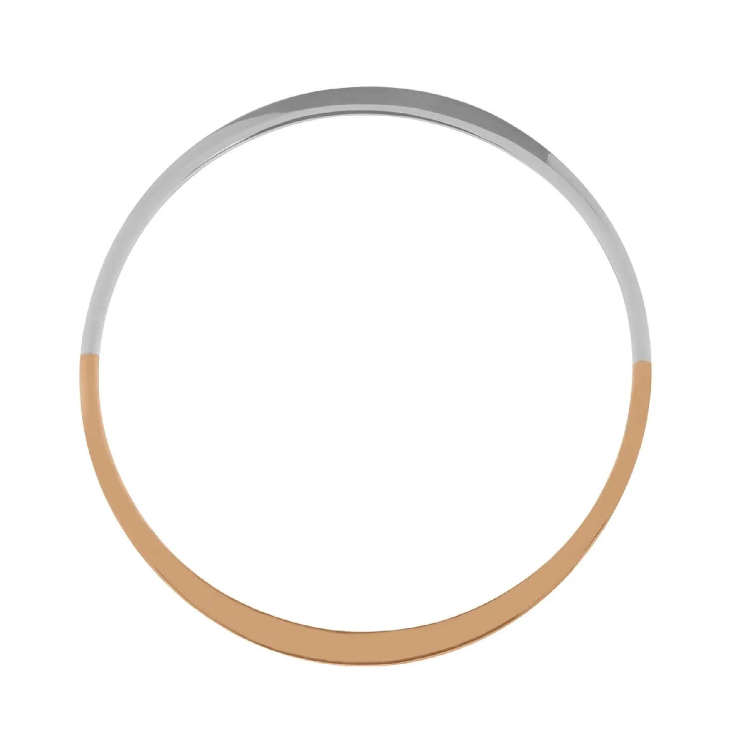 Tianguis Jackson Silver and Copper Two Tone Bangle