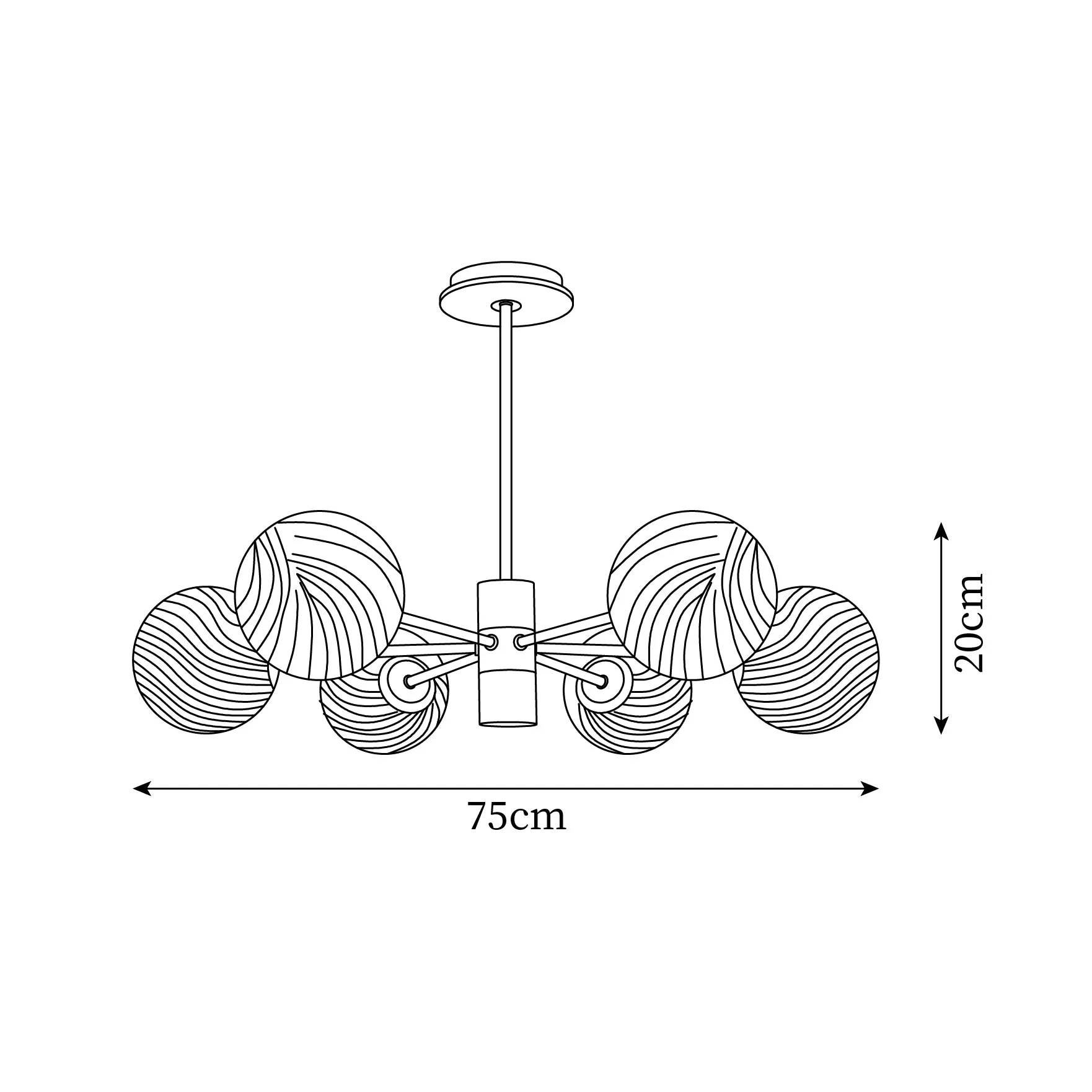 Velazco Bubbles Chandelier